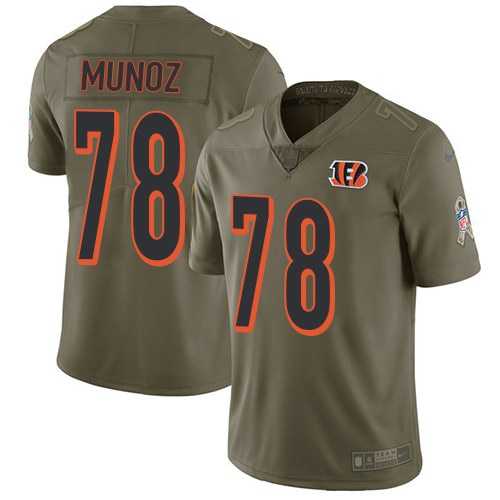Nike Bengals 78 Anthony Munoz Olive Salute To Service Limited Jersey Dzhi,We sell and wholesale Nike Bengals 78 Anthony Munoz Olive Salute To Service Limited Jersey Dzhi on line form chian!